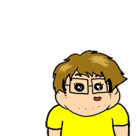 Happy Birthday Illustration Sticker