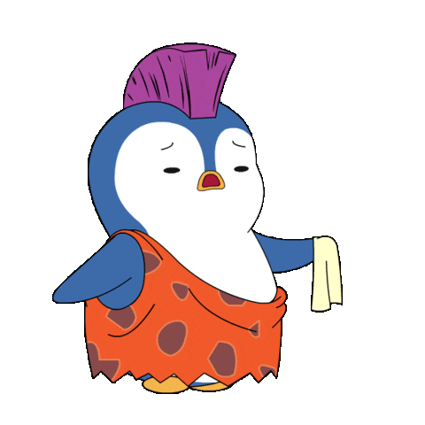 Sick Penguin Sticker by Pudgy Penguins