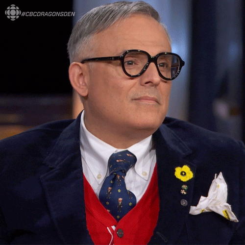 Dragons Den Smile GIF by CBC