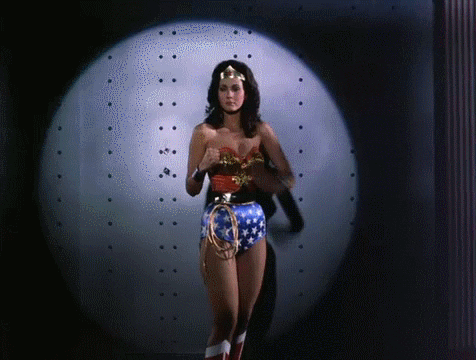 Wonder Woman Vintage GIF