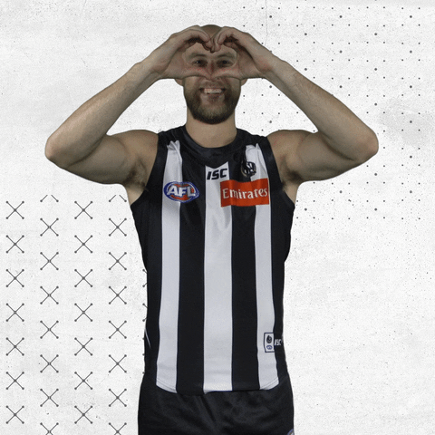 GIF by CollingwoodFC