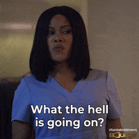 What Are You Doing Reaction GIF by Bounce