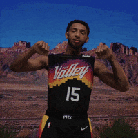 The Valley Sport GIF by Phoenix Suns