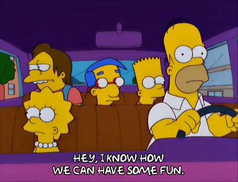 interested homer simpson GIF