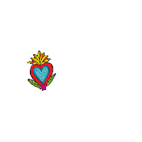 san diego mexican heart Sticker by Artelexia