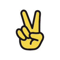 oshkoshkids love rainbow peace groovy Sticker