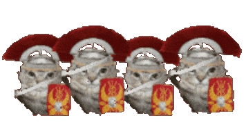 War Cat Sticker