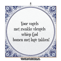 Hoop Nl Sticker by Tegelspreuken.nl