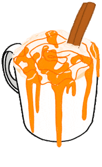 Pumpkin Spice Fall Sticker by zoellabeauty