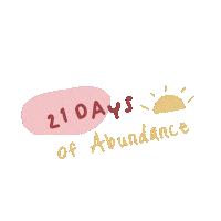 Abundance Sticker