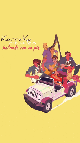 Kerreke giphyupload music animation artist GIF