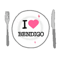 Ppd Bendigo Sticker by Petit Pixel Design