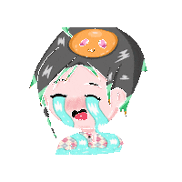 austinethics twitch cry emote austinethics Sticker