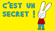 Secrets Lapin GIF by Simon Super Rabbit