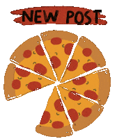 Pizza_arti new pizza new post post Sticker