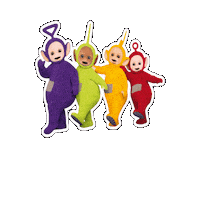 Jump Hello Sticker by Teletubbies