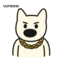 supwow happy animation dog smile GIF