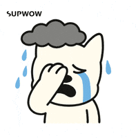 Sad Animation GIF by SUPWOW