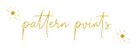 Pattern Points Sticker by Common Stitch