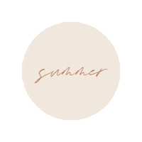 dittiiiart summer pink white orange Sticker