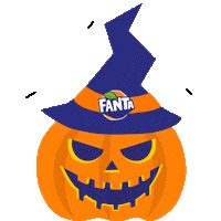Fanta_korea halloween trick or treat mcdonalds fanta Sticker