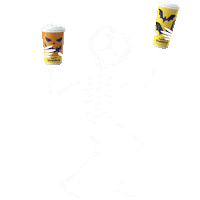 Fanta_korea halloween trick or treat mcdonalds fanta Sticker