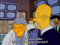 Angry Season 3 GIF by The Simpsons