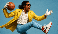 Basketball 80S GIF by Jukebox Saints
