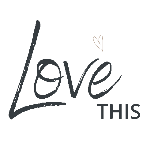 Typography Love Sticker by Huizedop