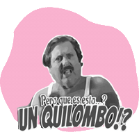 Sergio Quilombo Sticker