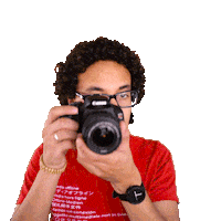 photo camera Sticker by B.WMV Audiovisual