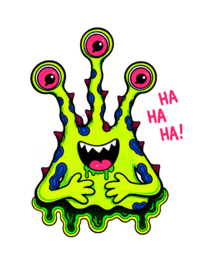Laughing Sticker