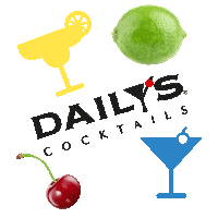 Happy Hour Drinking Sticker by Dailys_Cocktails