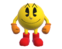 Video Games 3D Sticker by PAC-MAN™