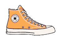 Sneaker Converse Sticker by Waltermedia