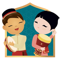 Raya Happyeidmubarak Sticker by DBS Bank Ltd