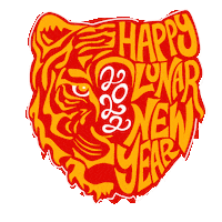 Excited Happy New Year Sticker by Hello All