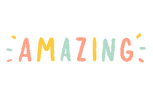 Pastel Wow Sticker