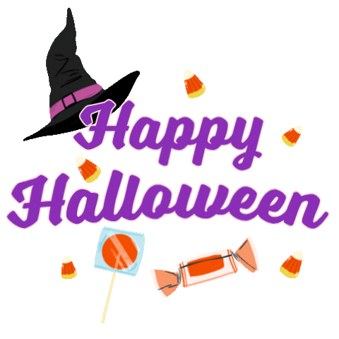 Happy Halloween Sticker by WildSkyMedia