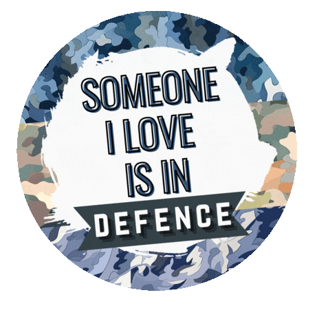 someoneiloveisindefence giphyupload army military navy Sticker