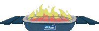 Summer Grilling Sticker by MILRAM