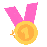 Gold Medal Gym Sticker