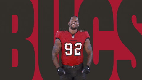 Bucs Will Gholston GIF by Tampa Bay Buccaneers