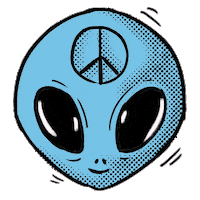 Area 51 Space Sticker
