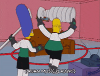 homer simpson couch gag GIF