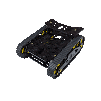 robocore_tecnologia robot rocket tank tecnologia Sticker