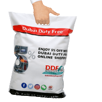 dubaidutyfree travel offers shopping bag dxb Sticker