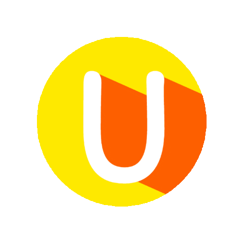 Orange Abc Sticker