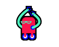 Fun Robot Sticker by Körber-Stiftung