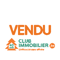 Vendu Real Estate Sticker by Club Immobilier